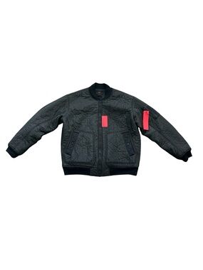 Jordan Black Quilted Bomber Jacket